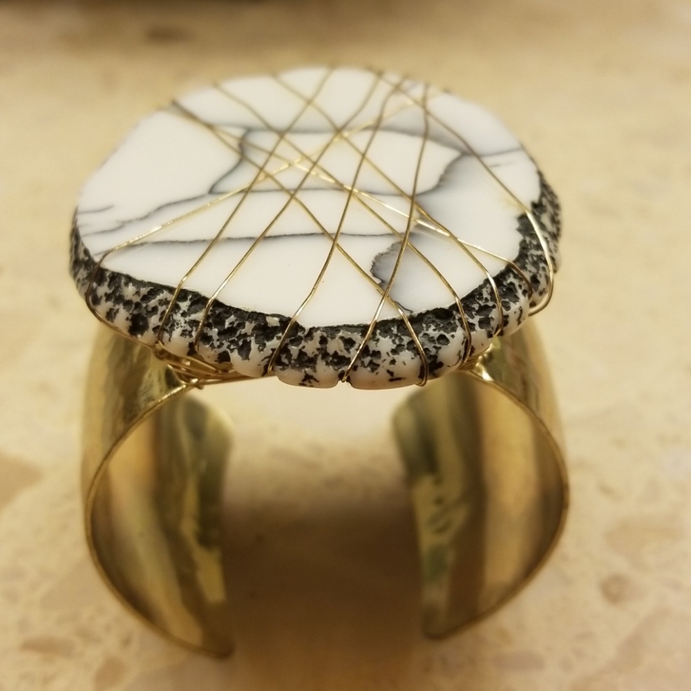 Geode Cuff Bracelet